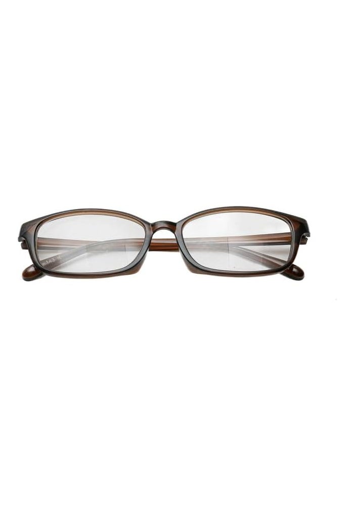 Daiso Fashion Glasses Square in Brown - Image 1